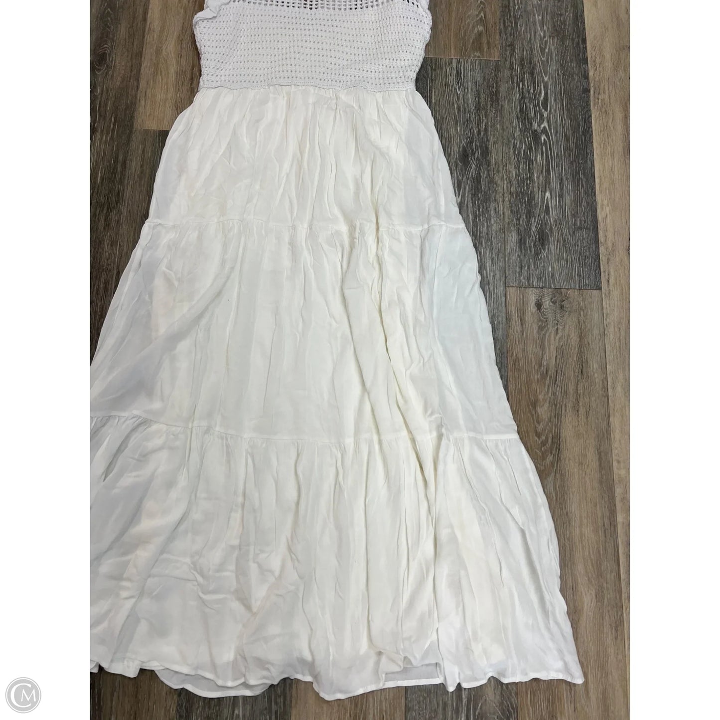 Dress Casual Maxi By La Lavon In White, Size: M