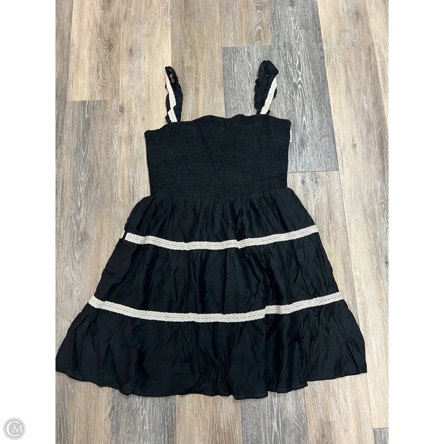 Dress Casual Midi By Anniewear In Black, Size: L