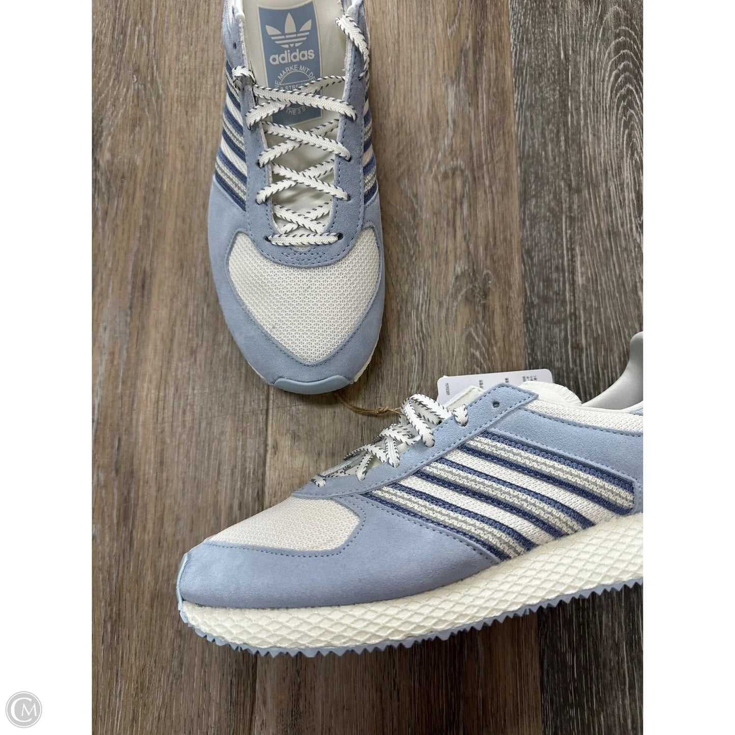 Shoes Sneakers By Adidas In Blue, Size: 9