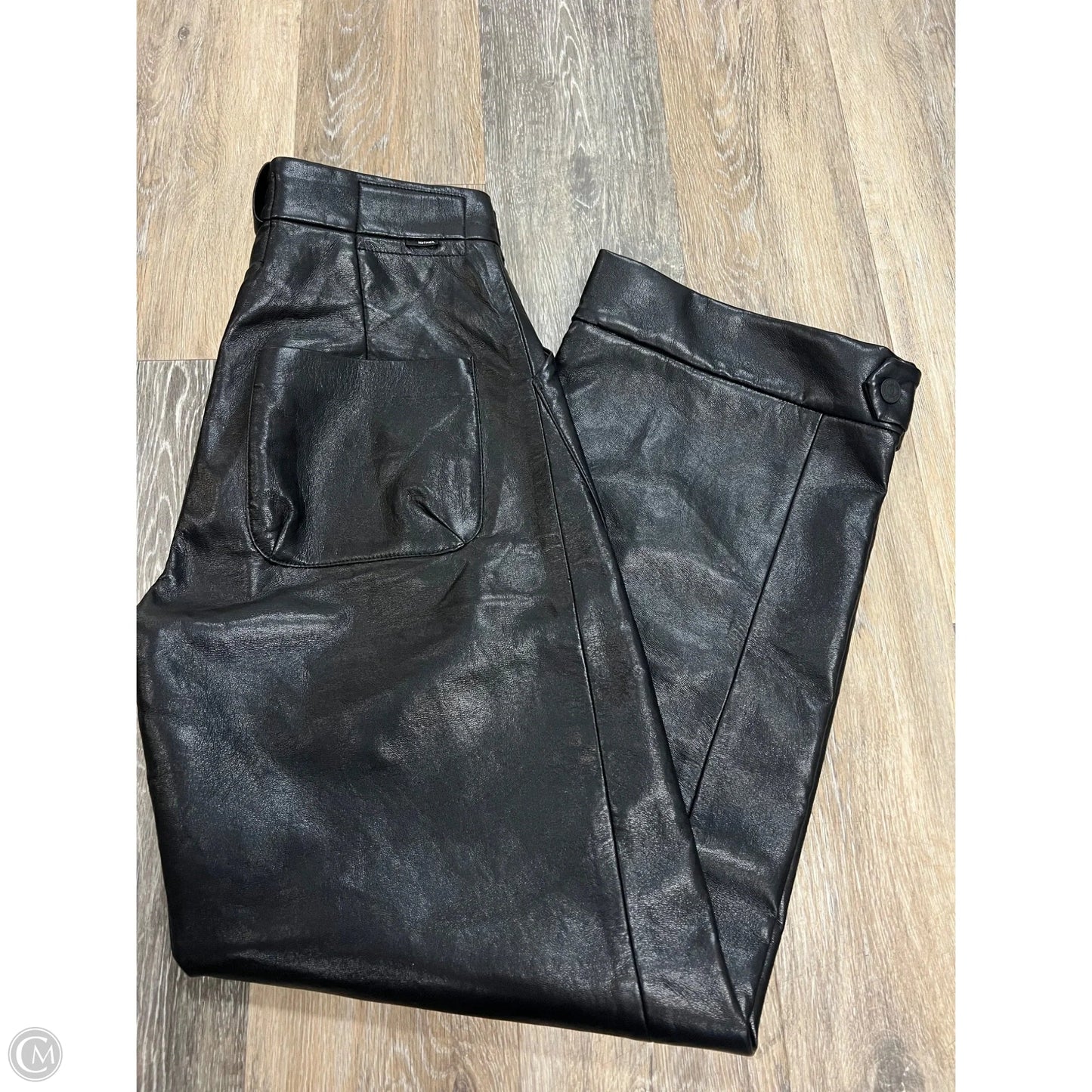Pants Wide Leg By Mother In Black, Size: 2/26