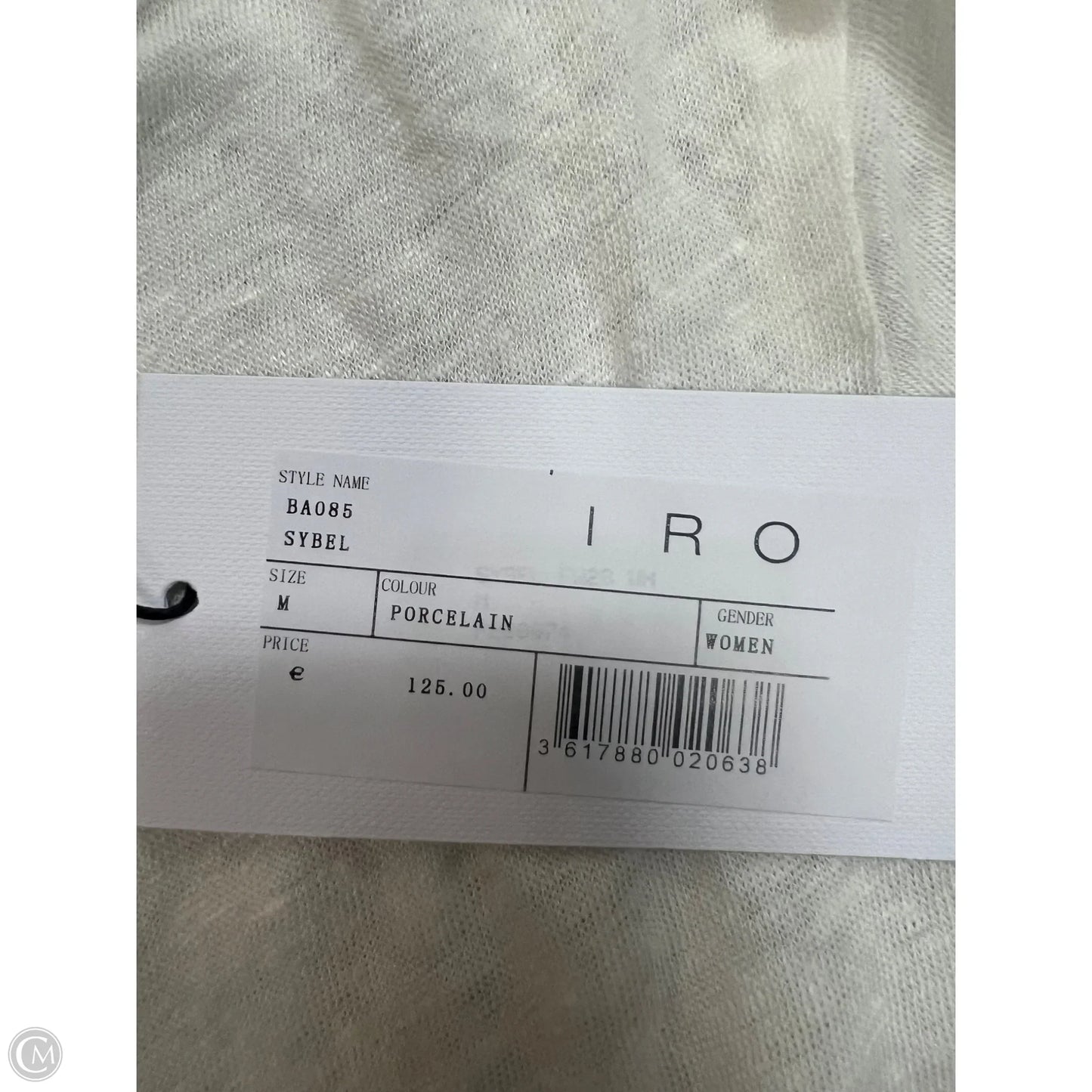 Top Short Sleeve By IRO In White, Size: M