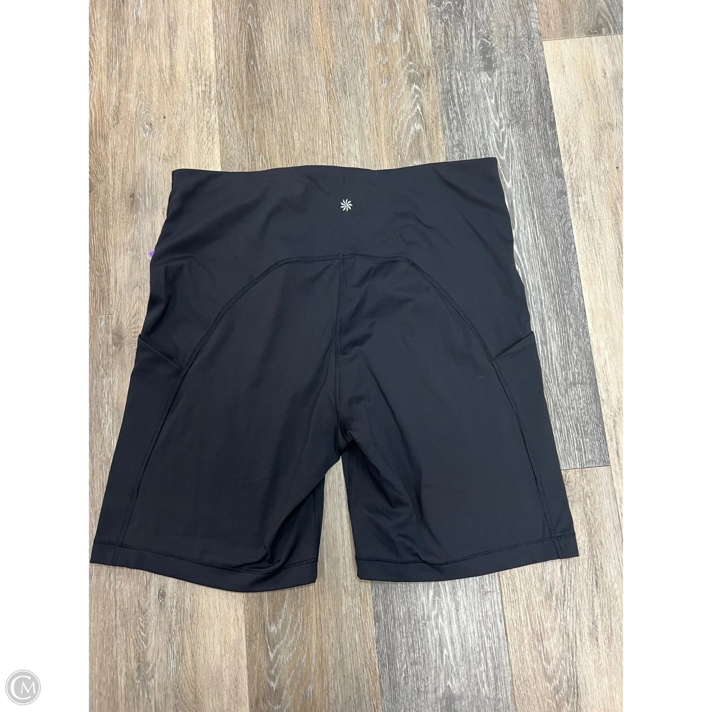 Athletic Shorts By Athleta In Black, Size: 2x