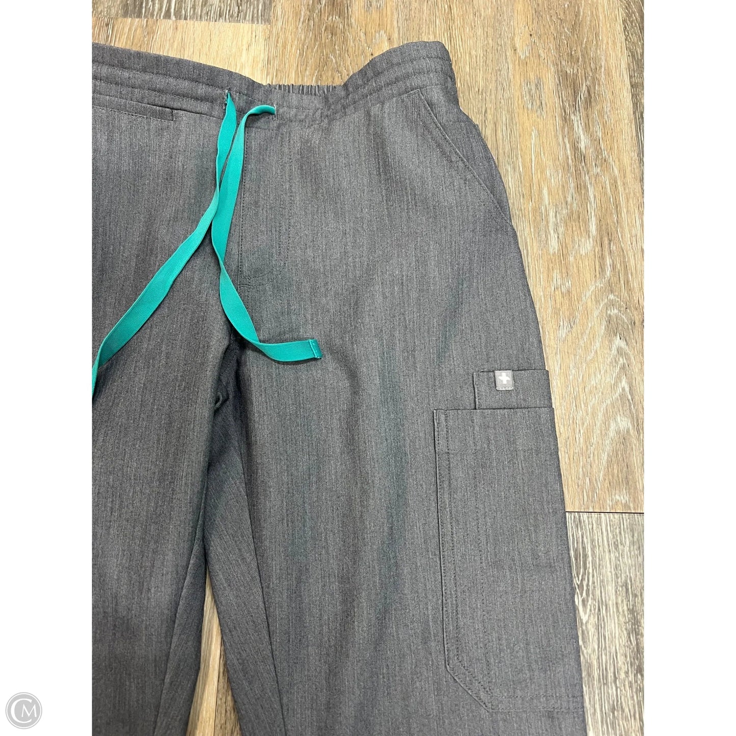 Scrub Pants By Figs In Grey, Size: Xs