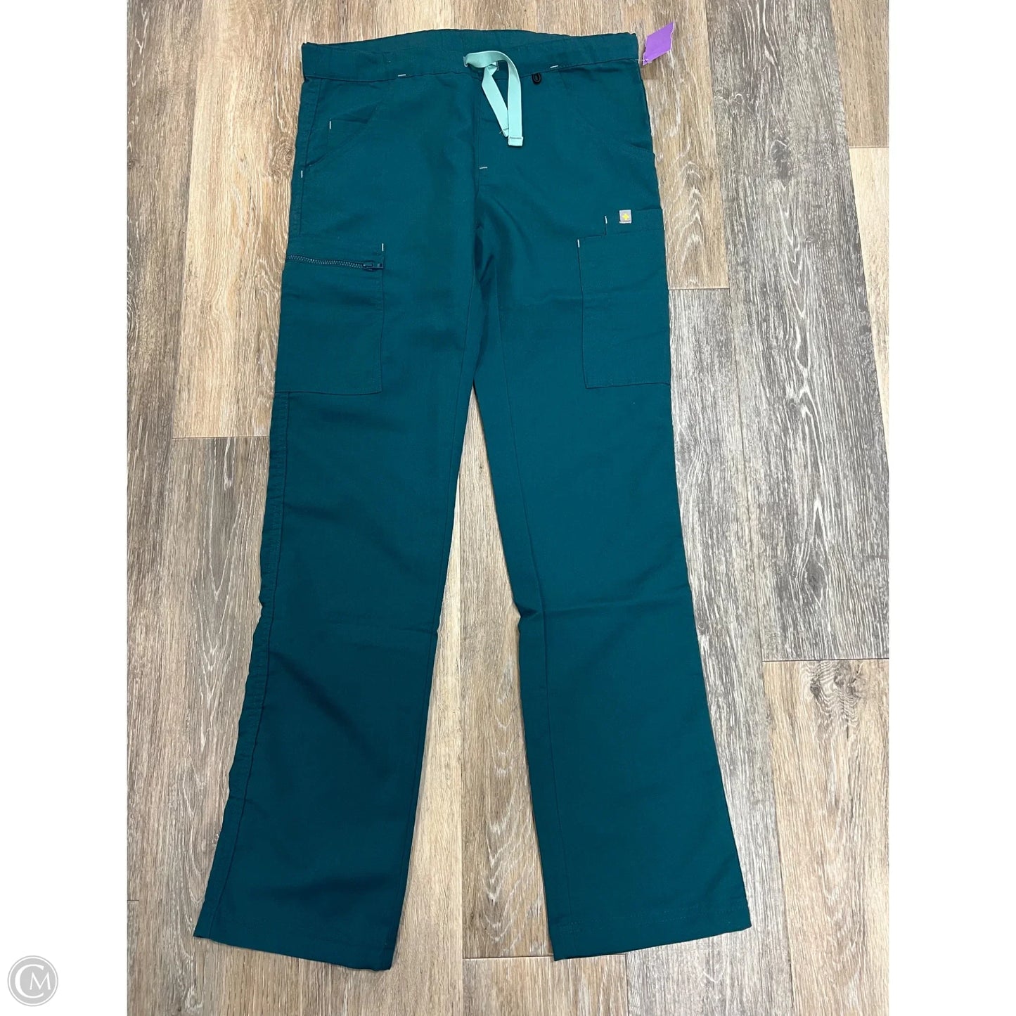 Scrub Pants By Figs In Teal, Size: Xxs