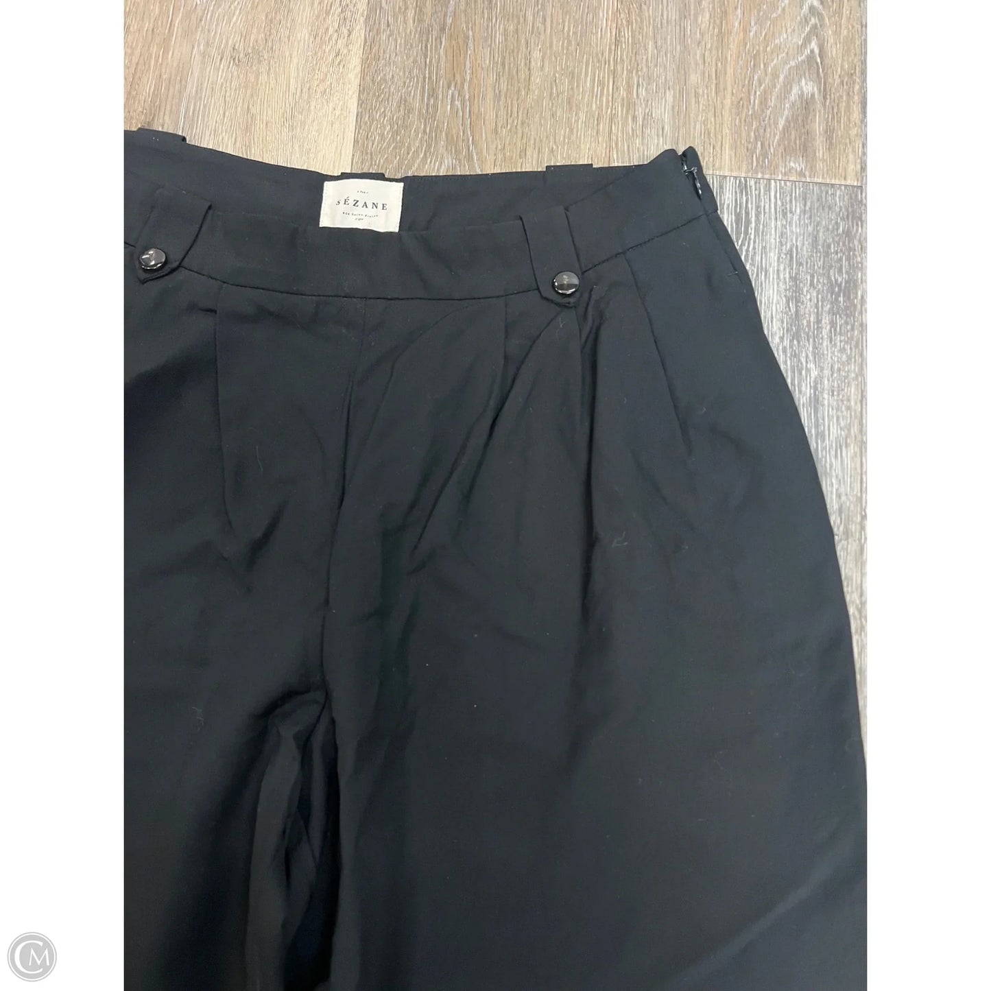 Pants Dress Designer By Sezane In Black, Size: 10