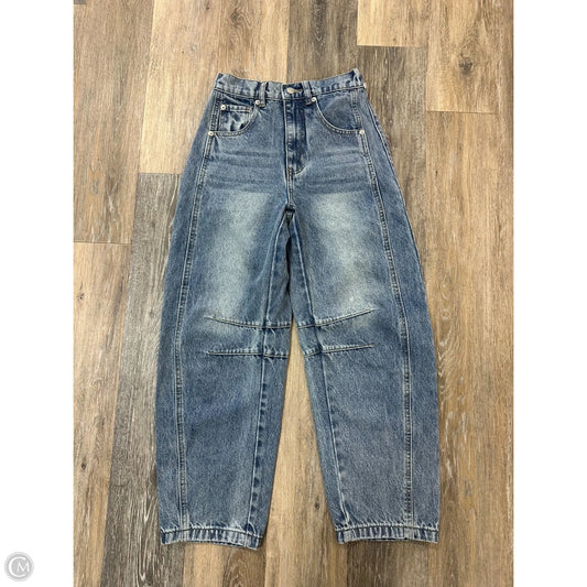 Jeans Wide Leg By Bohme In Blue Denim, Size: Xs