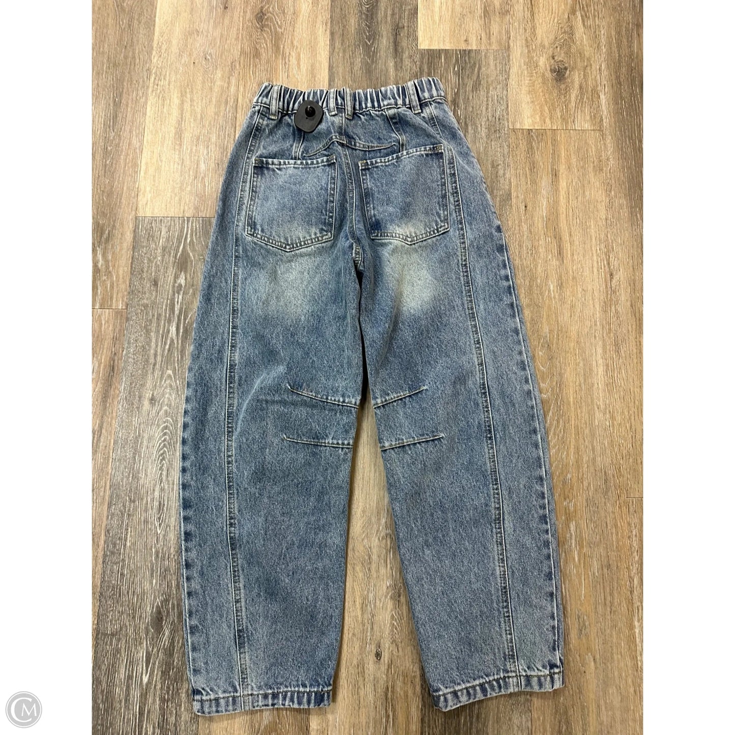 Jeans Wide Leg By Bohme In Blue Denim, Size: Xs