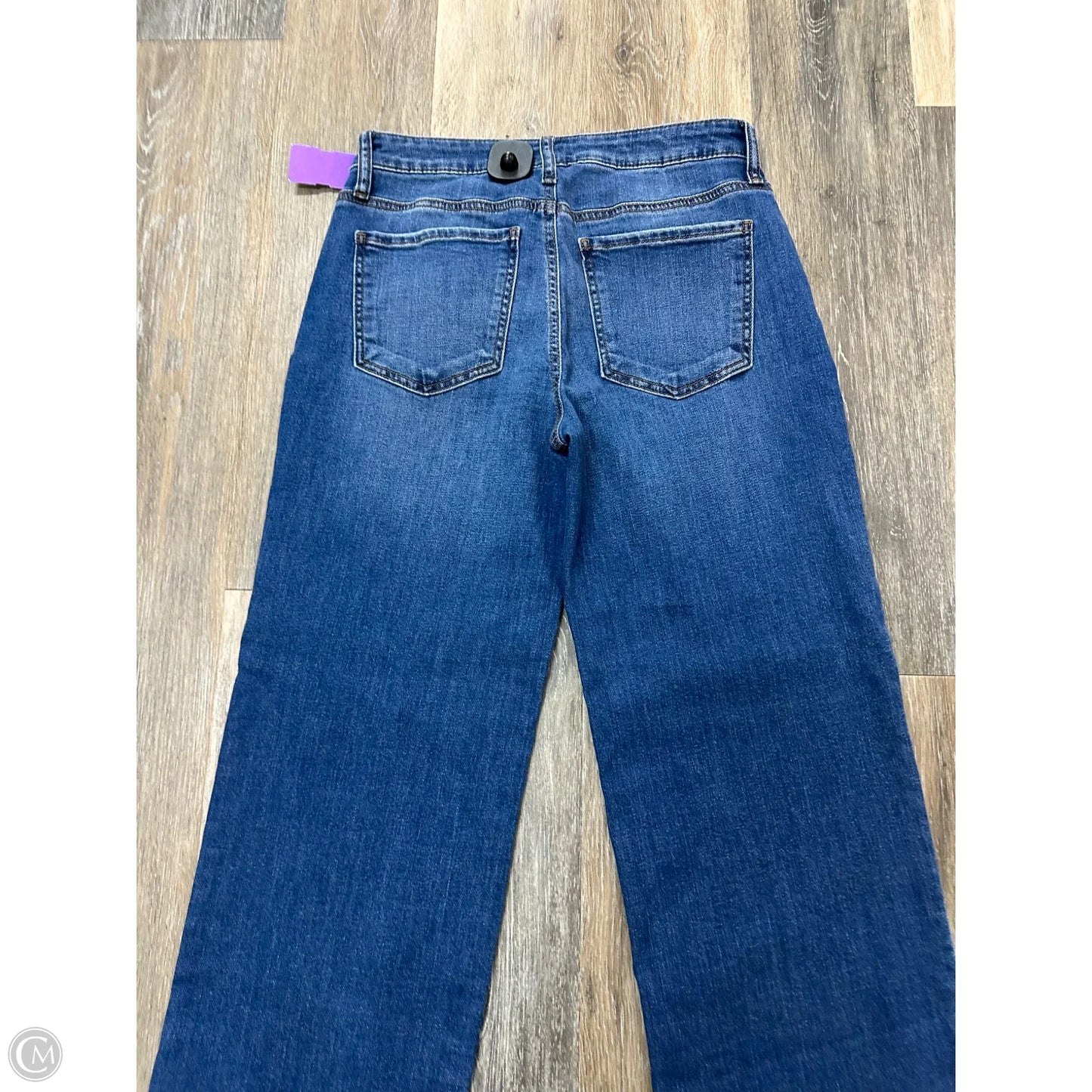 Jeans Wide Leg By Kut In Blue Denim, Size: 4