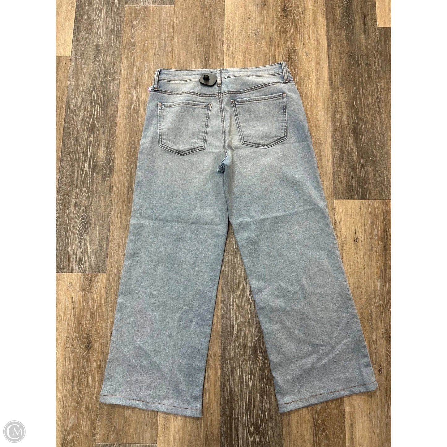 Jeans Cropped By Kut In Blue Denim, Size: 4