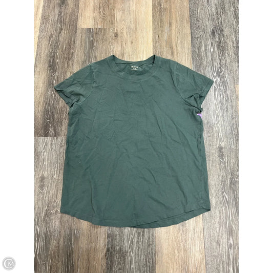 Top Short Sleeve By Madewell In Blue, Size: M
