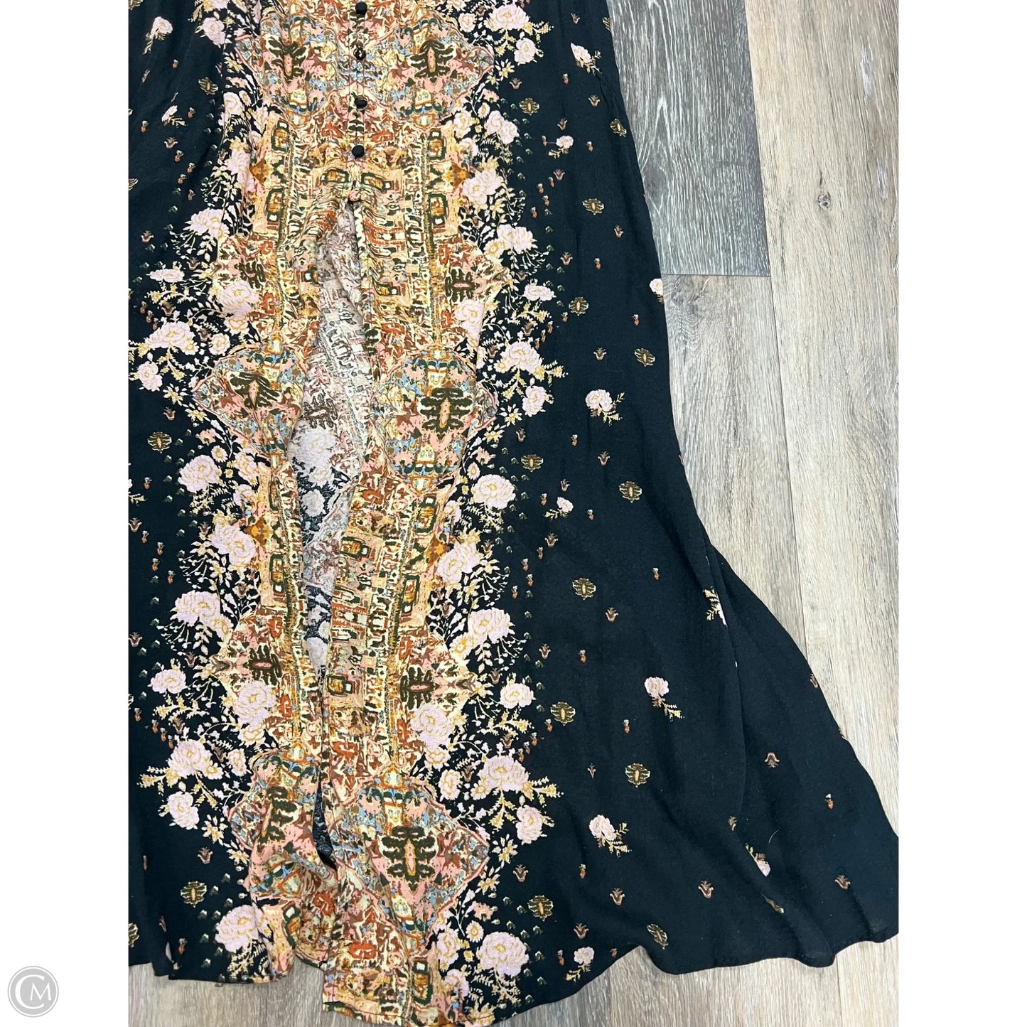 Dress Casual Maxi By Free People In Black, Size: S