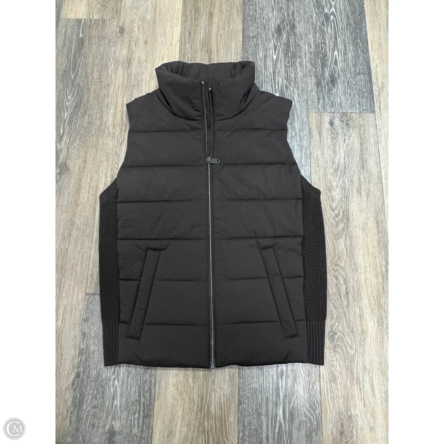 Vest Puffer & Quilted By Athleta In Brown, Size: M
