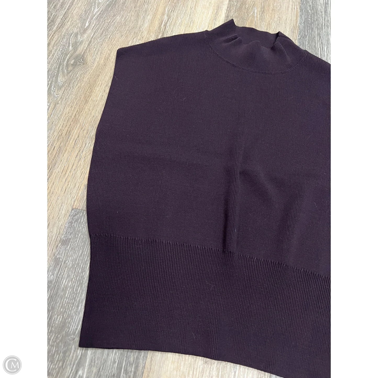 Sweater Short Sleeve By Evereve In Purple, Size: S