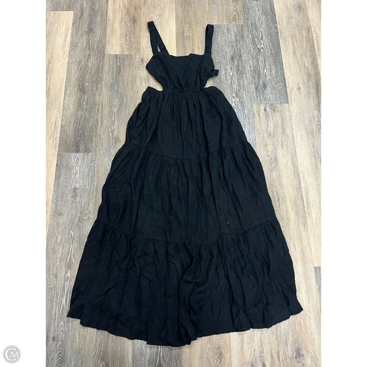 Dress Casual Maxi By Abercrombie And Fitch In Black, Size: S