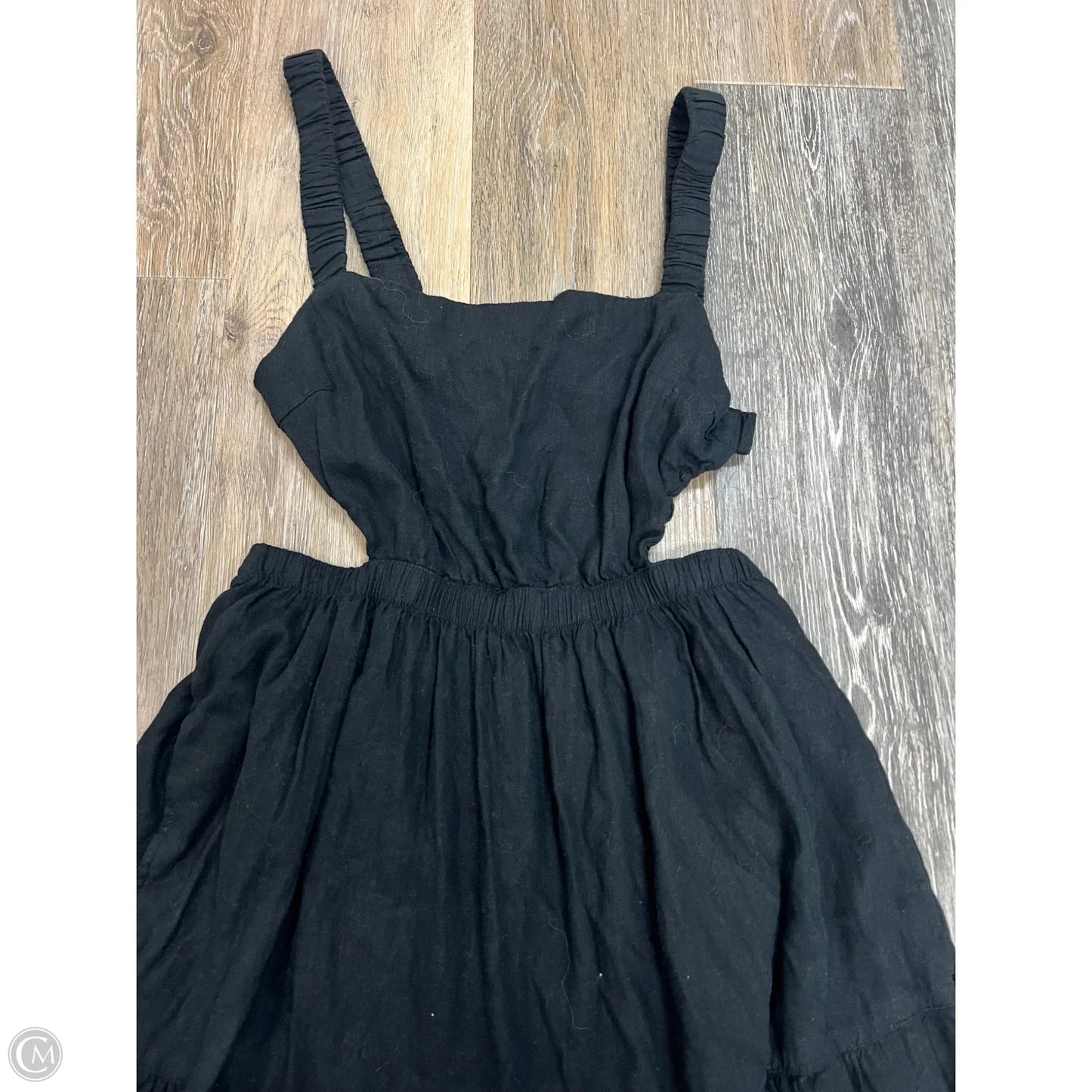 Dress Casual Maxi By Abercrombie And Fitch In Black, Size: S