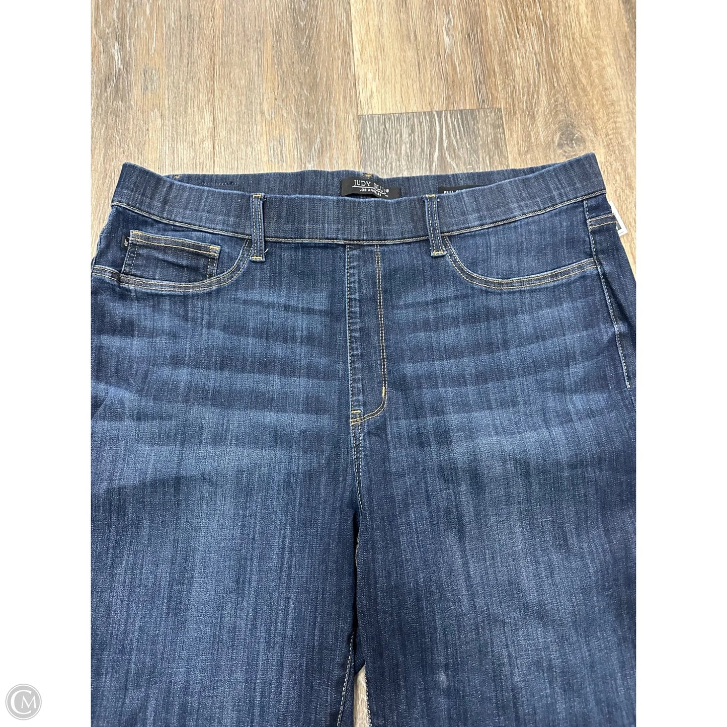 Shorts By Judy Blue In Blue Denim, Size: 3x