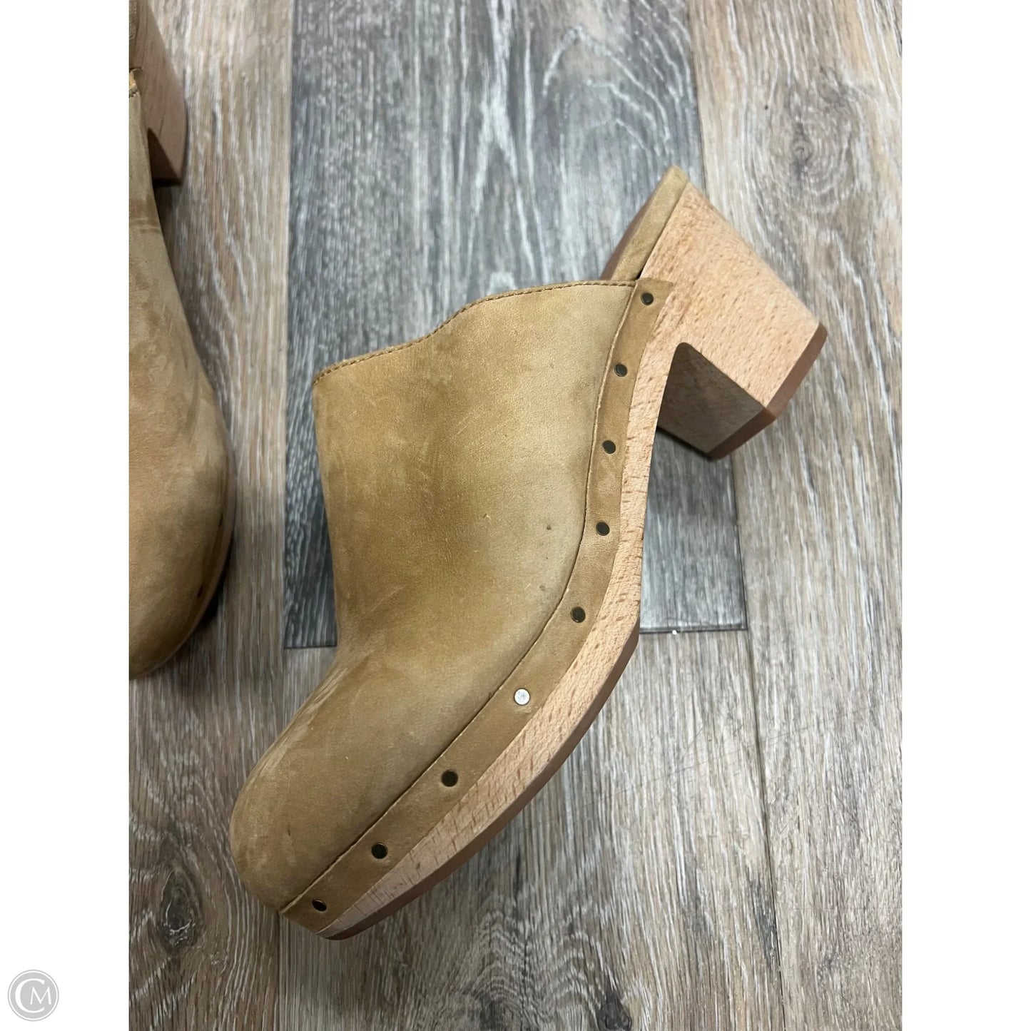Shoes Heels Block By Madewell In Tan, Size: 7