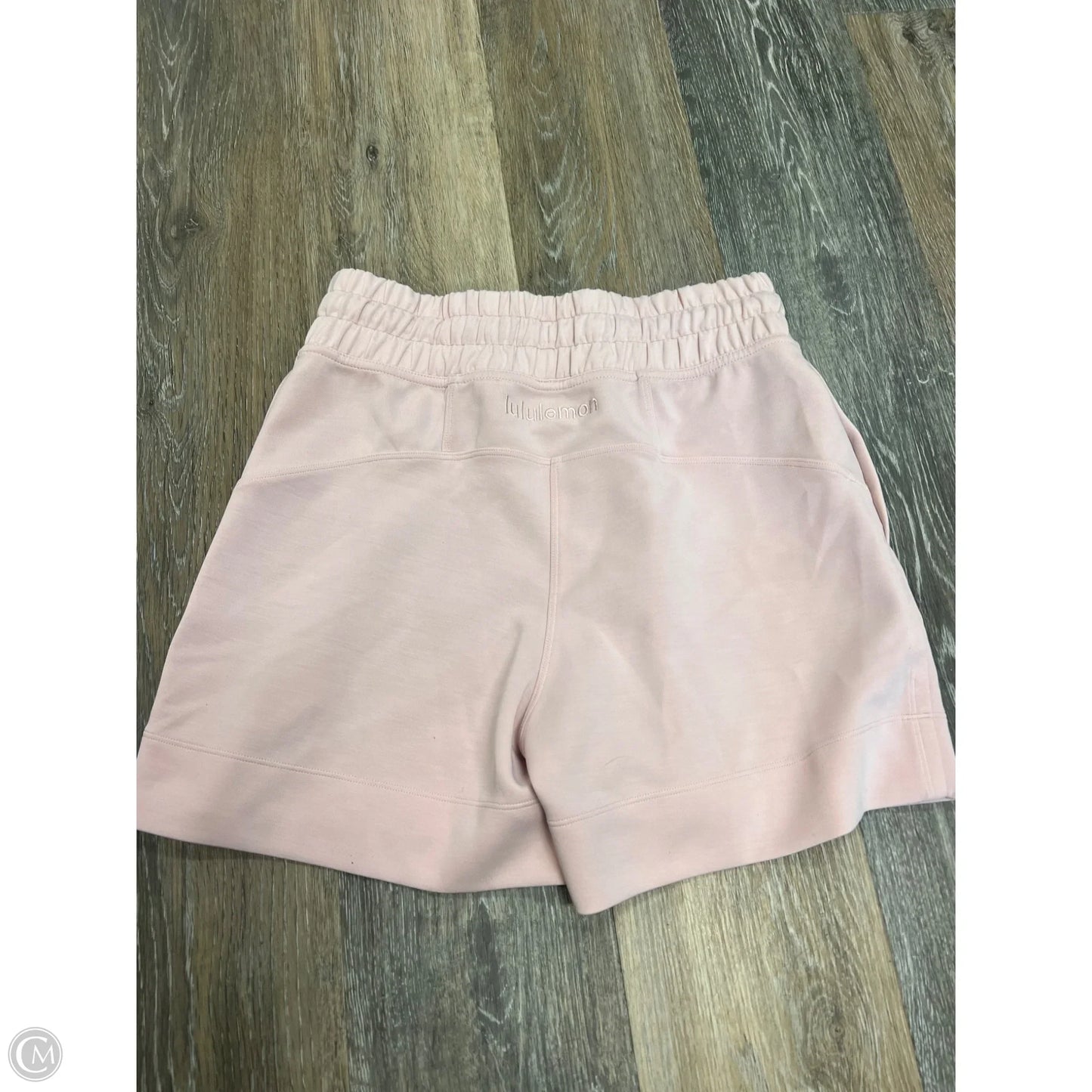 Athletic Shorts By Lululemon In Pink, Size: 4