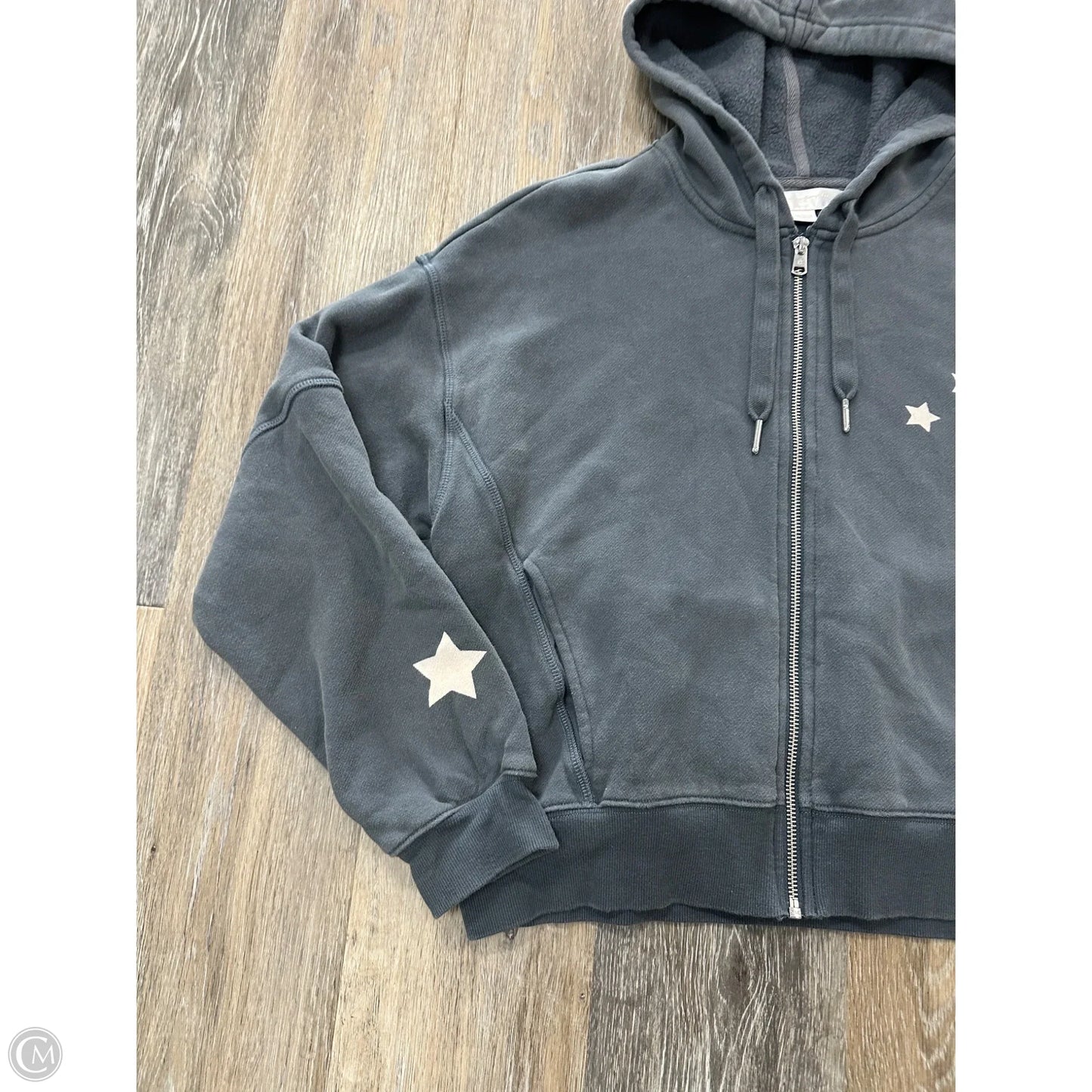 Sweatshirt Hoodie By Spiritual Gangster In Grey, Size: S