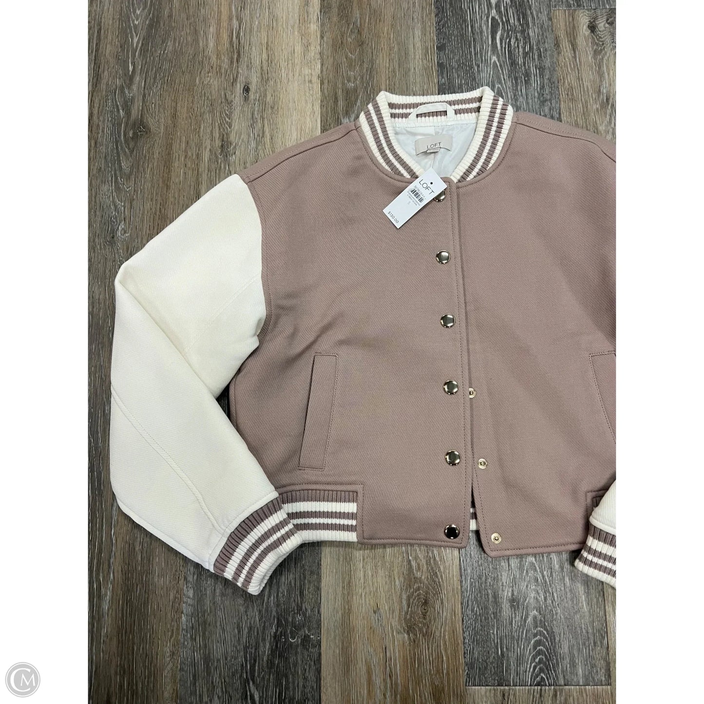 Jacket Other By Loft In Taupe, Size: S