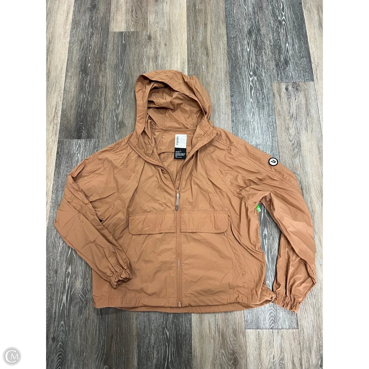 Athletic Jacket By Vuori In Tan, Size: S