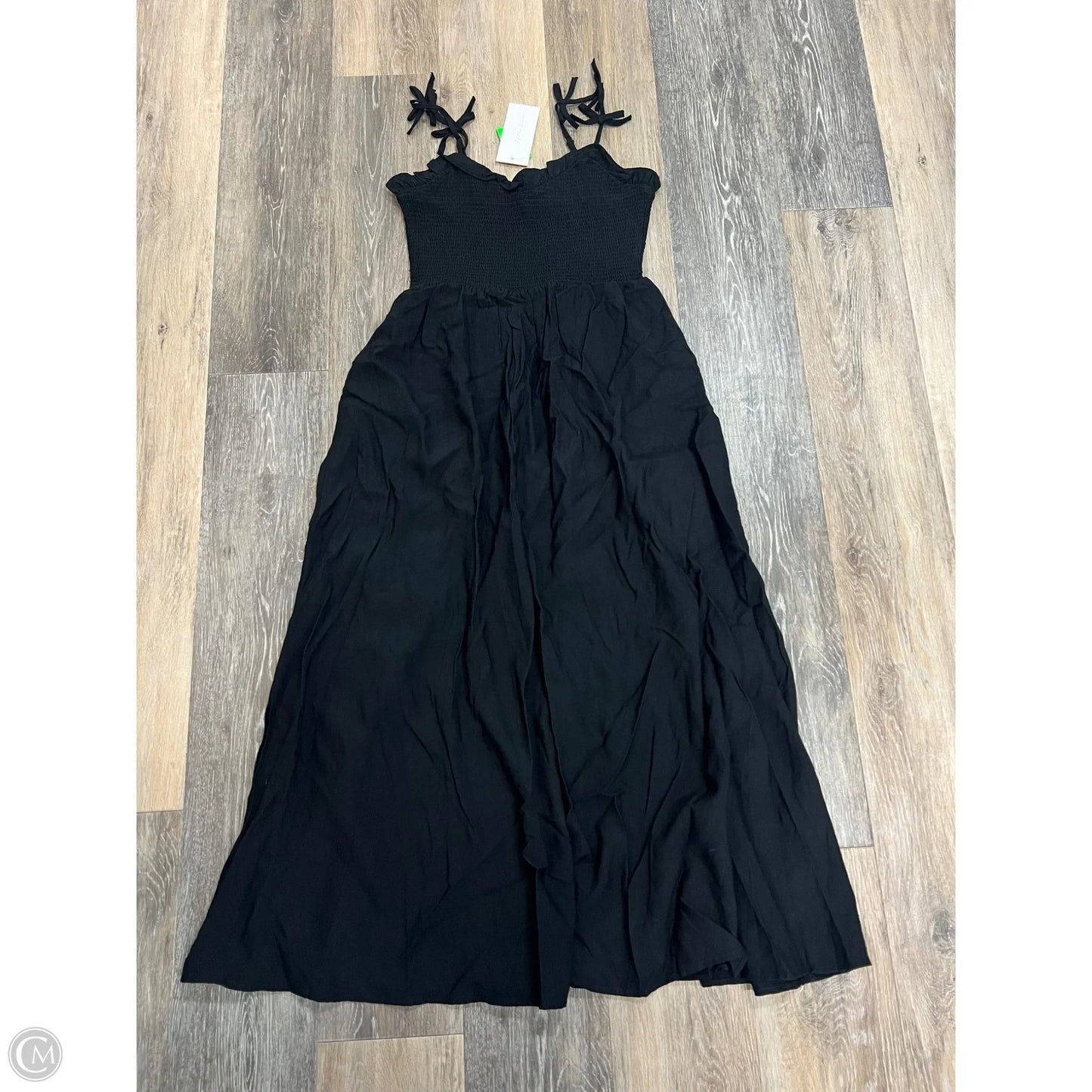 Dress Casual Maxi By By The River In Black, Size: S