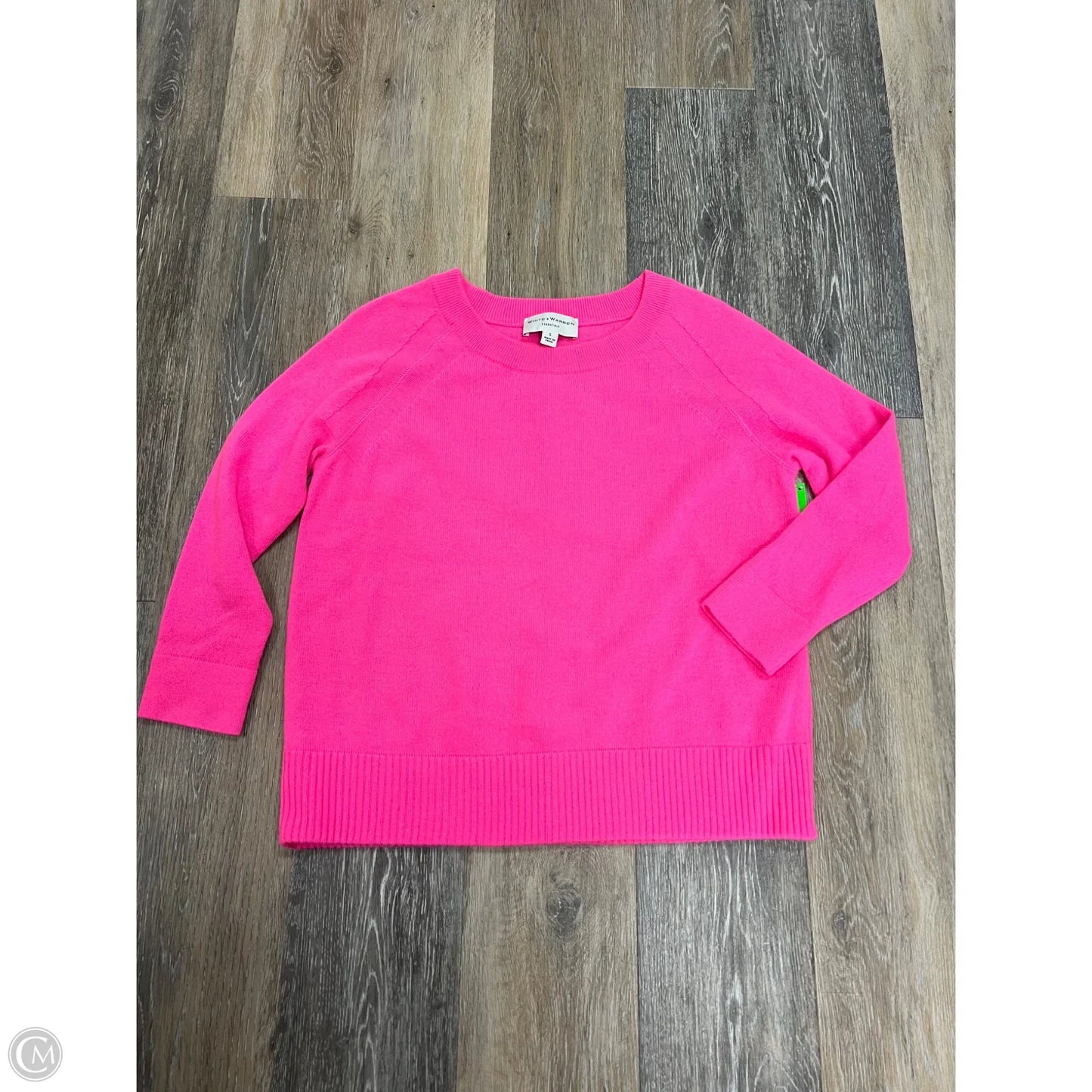 Sweater Cashmere By White And Warren In Pink, Size: S