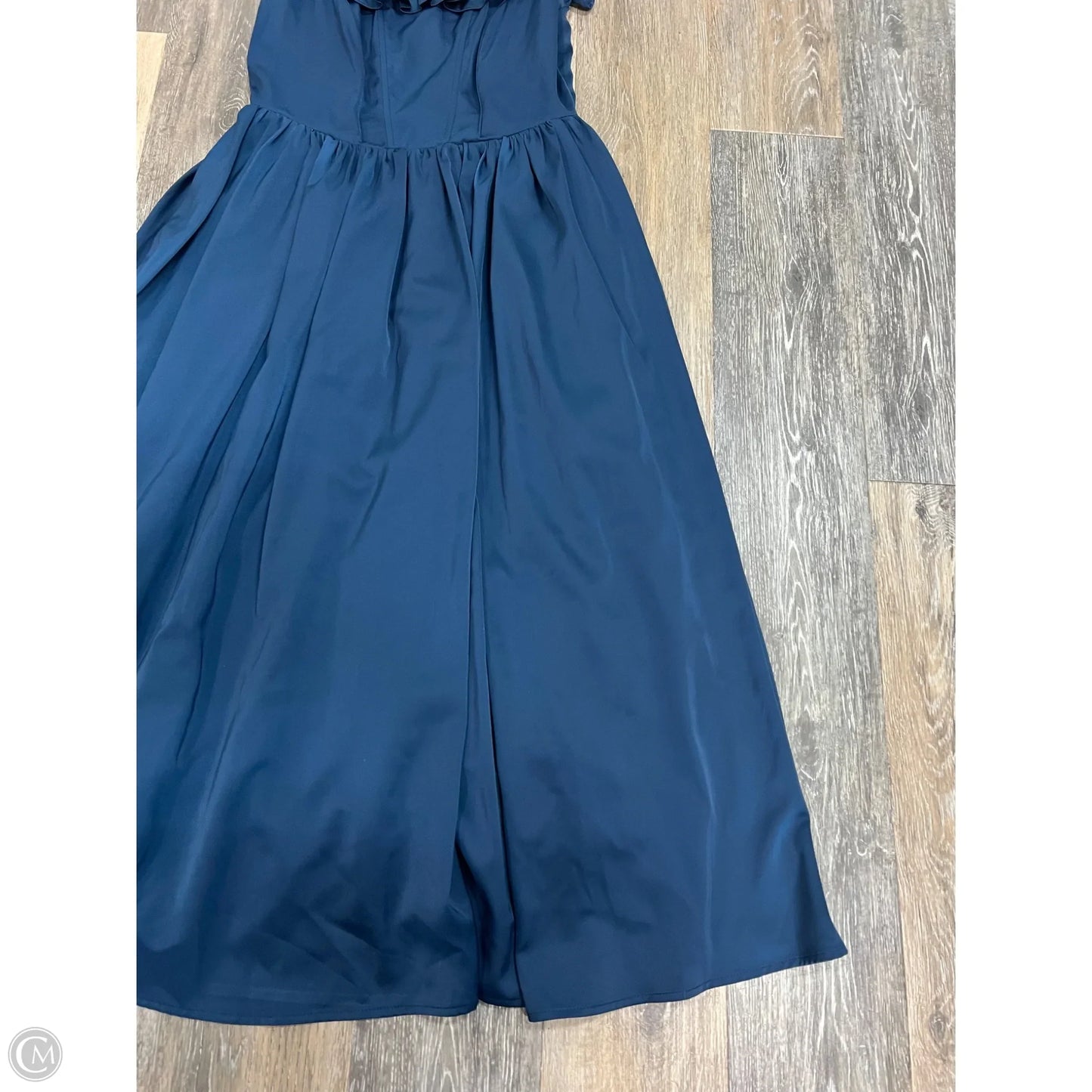 Dress Party Long By Lulus In Navy, Size: M
