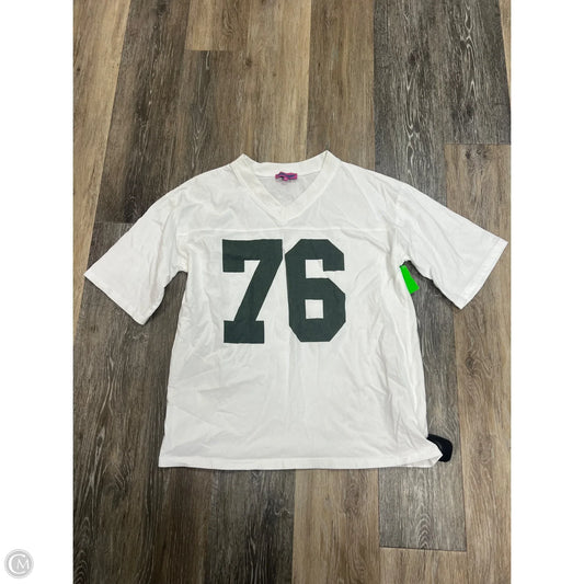 Top Short Sleeve By Edikted In White, Size: Xs