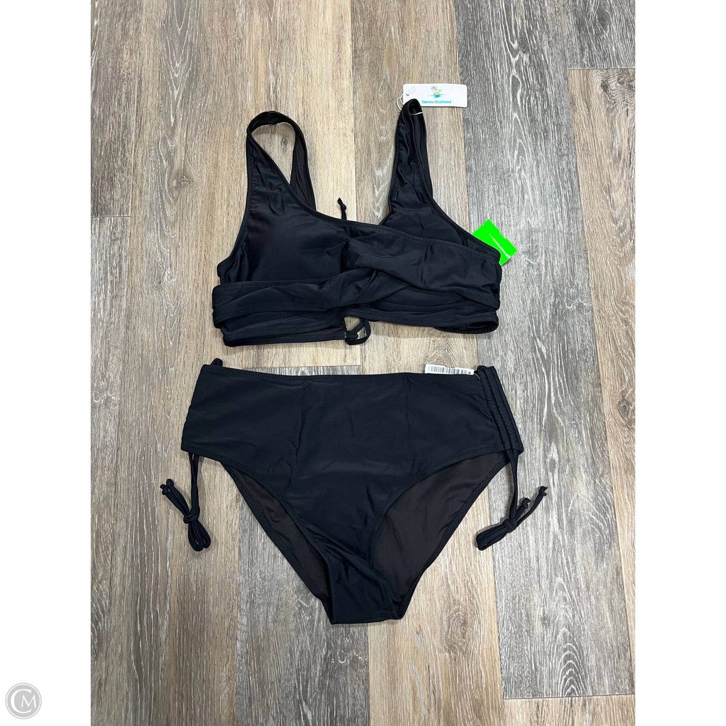 Swimsuit 2pc By Beachsissi In Black, Size: L