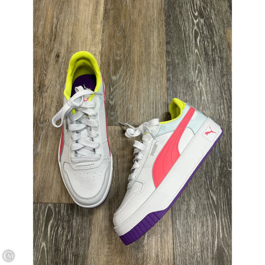 Shoes Sneakers Platform By Puma In White, Size: 6.5