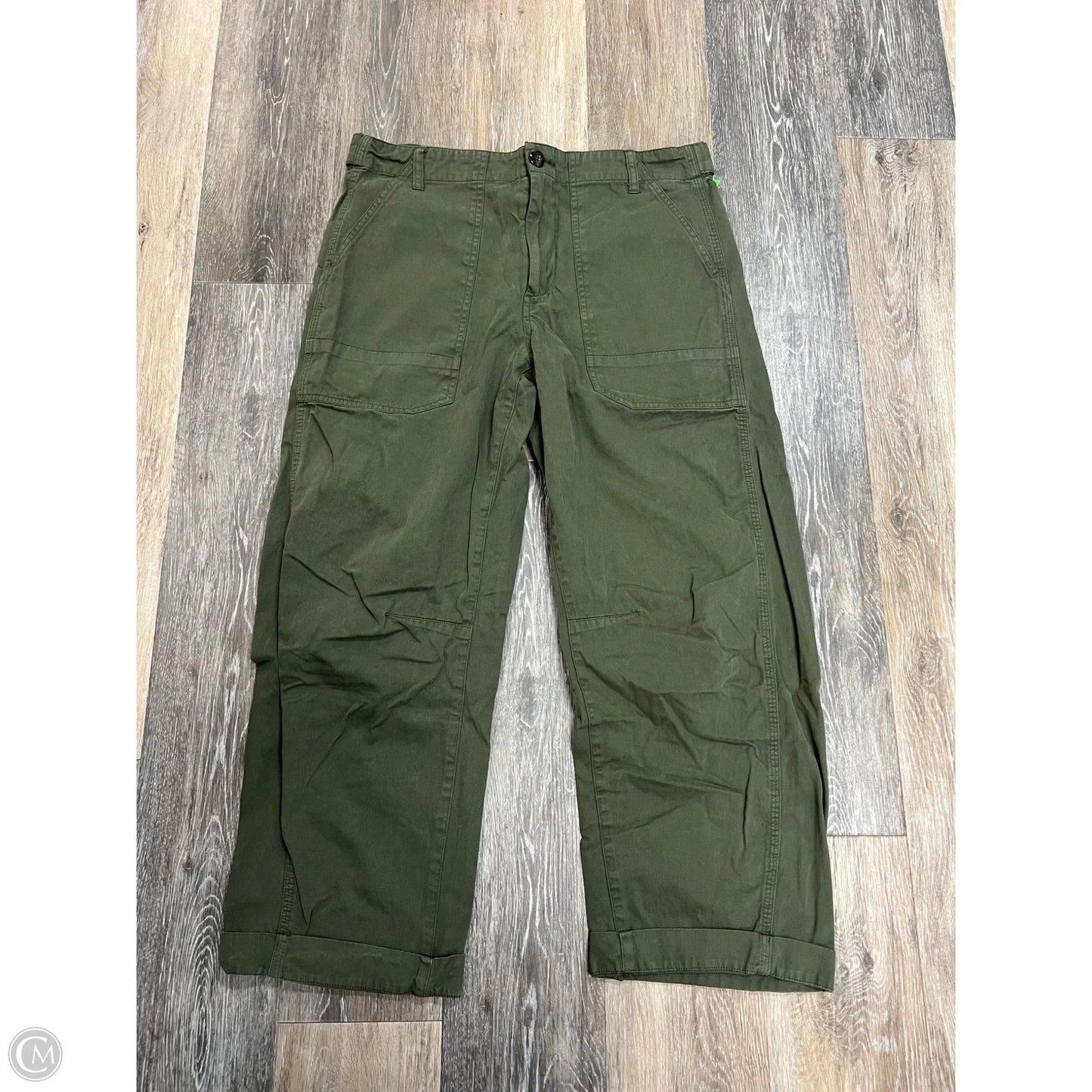 Pants Wide Leg By Pistola In Green, Size: 8