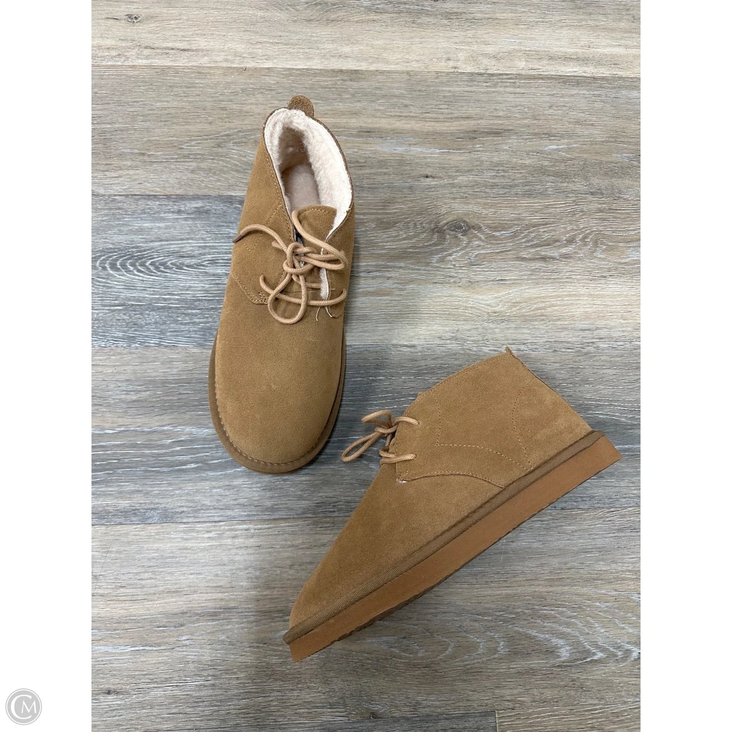 Boots Snow By Bearpaw In Tan, Size: 9