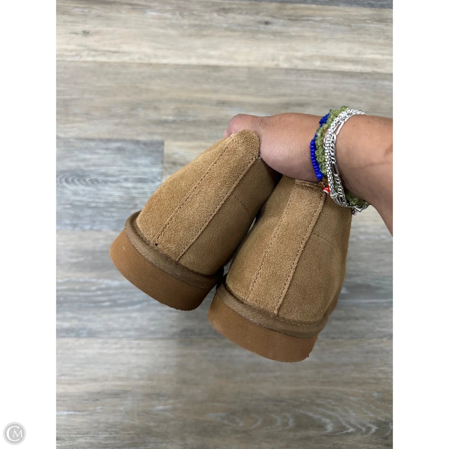 Boots Snow By Bearpaw In Tan, Size: 9