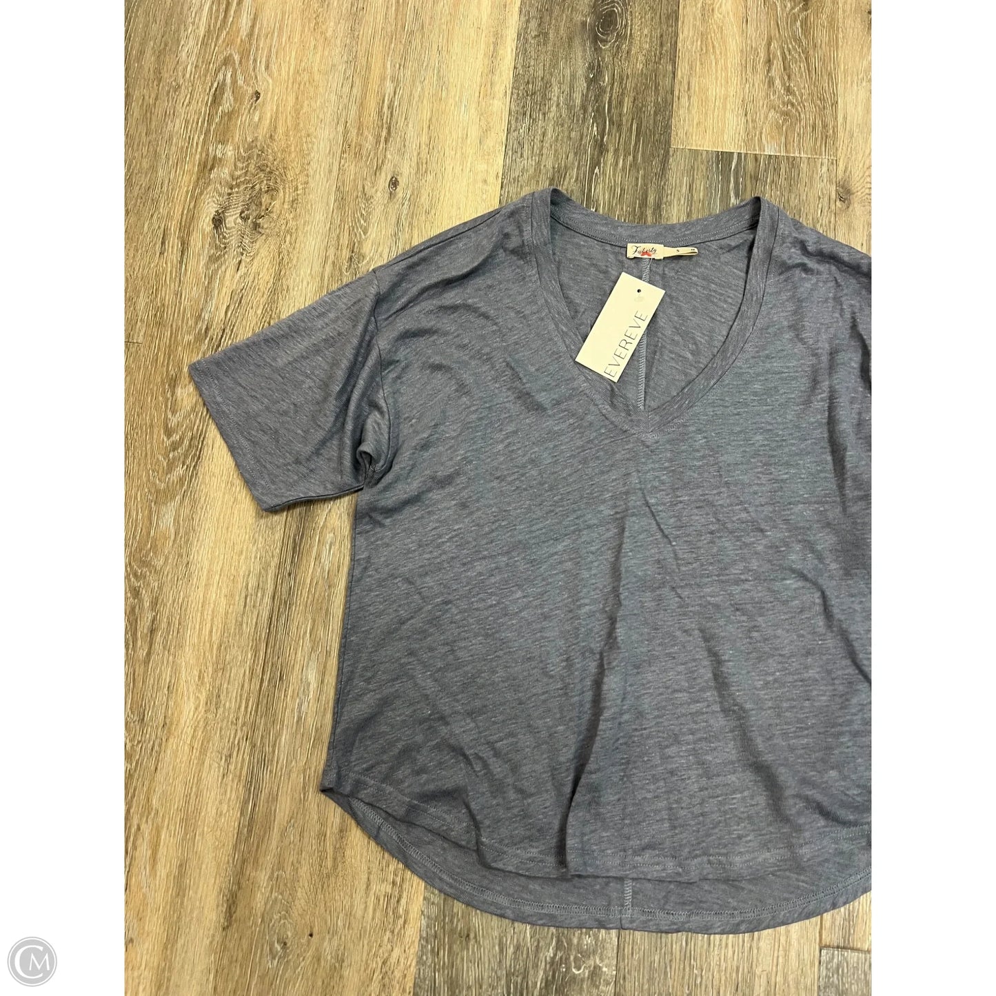 Top Short Sleeve By Faherty In Blue, Size: S