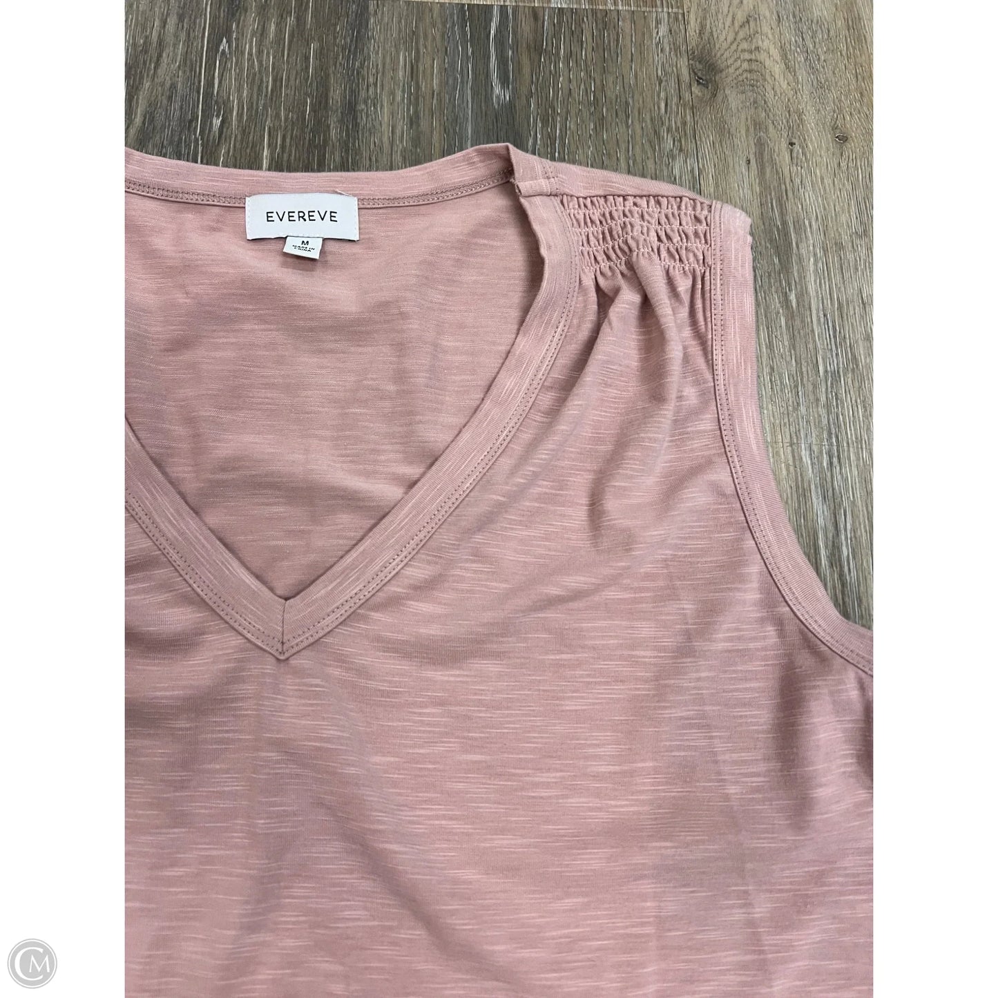 Top Sleeveless By Evereve In Pink, Size: M