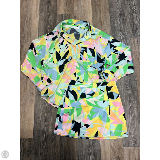 -Skirt Set 2pc By Le Lis In Multi-colored, Size: S
