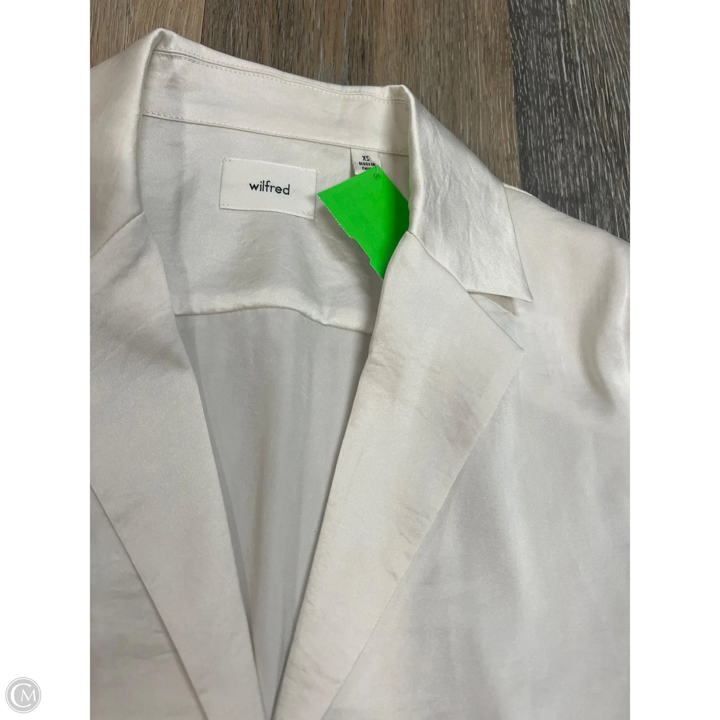 Blouse Short Sleeve By Wilfred In White, Size: Xs