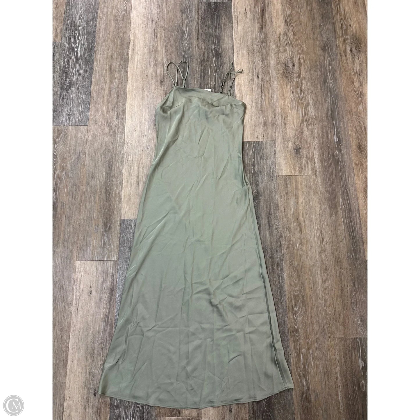 Dress Party Long By Abercrombie And Fitch In Green, Size: S