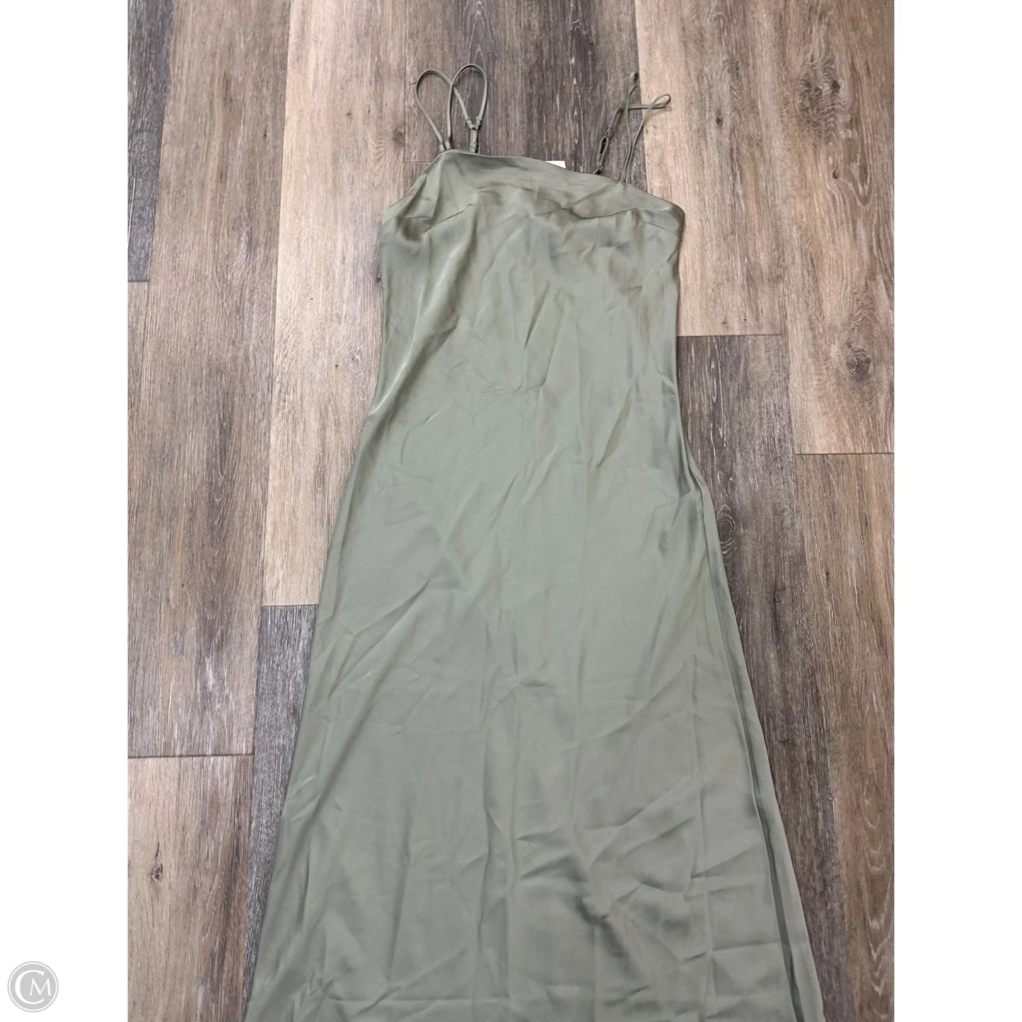 Dress Party Long By Abercrombie And Fitch In Green, Size: S