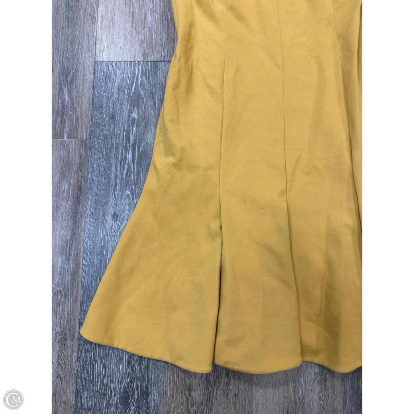 Dress Party Short By Akris In Yellow, Size: 8