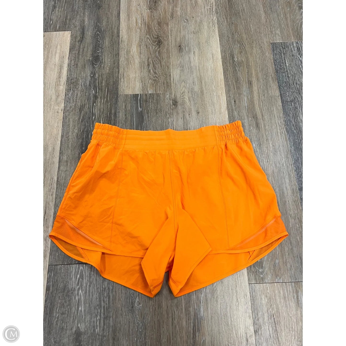 Athletic Shorts By Lululemon In Ombre Print, Size: 12