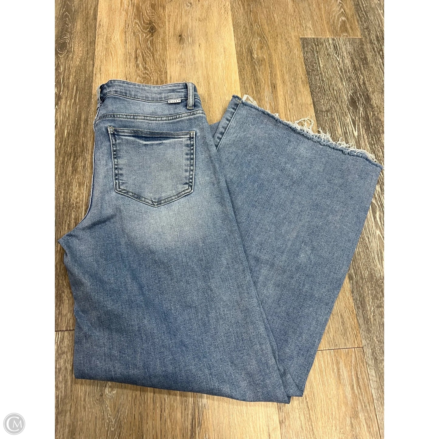 Jeans Wide Leg By Risen In Blue Denim, Size: 8/29