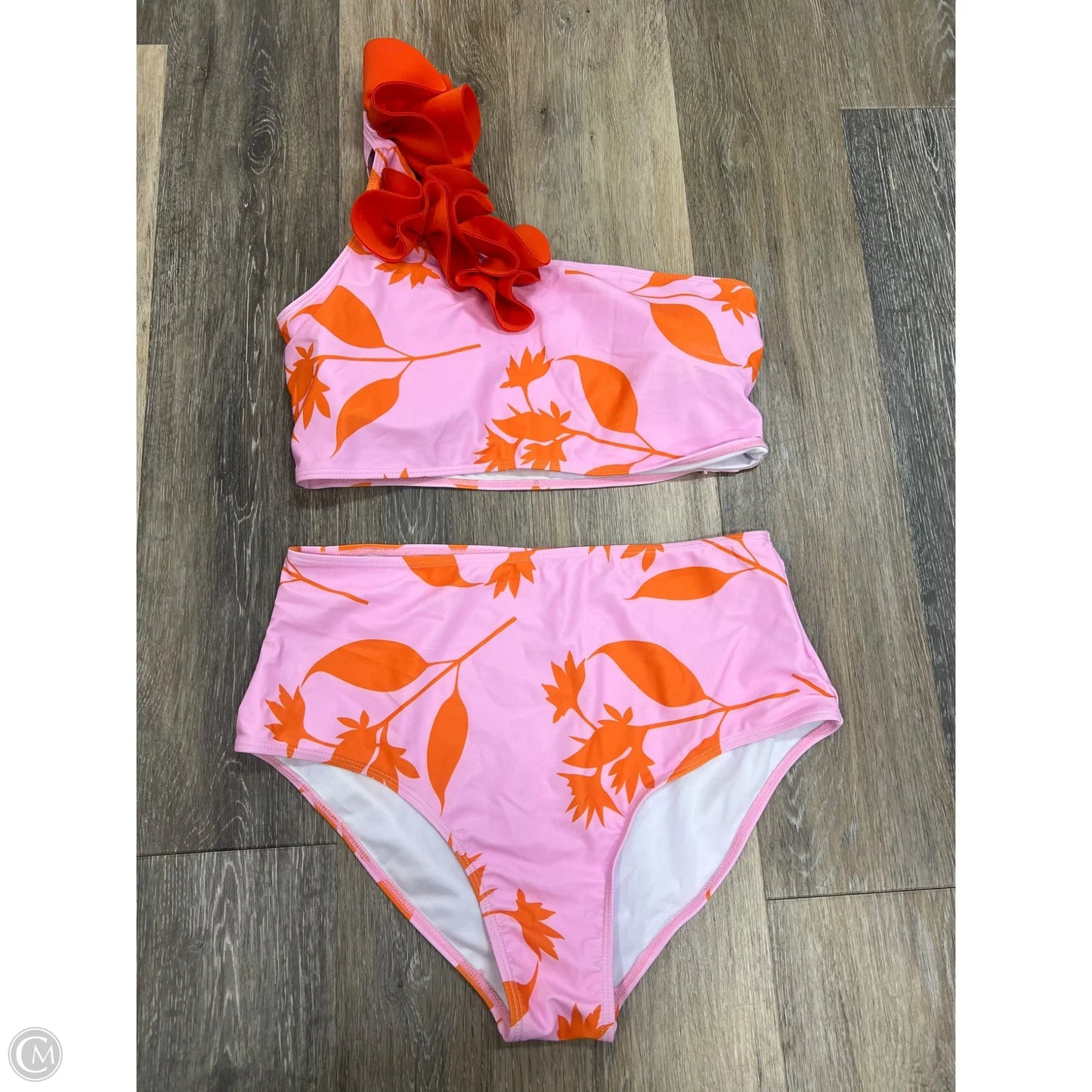 Swimsuit 3pc By Blakeley In Pink, Size: L