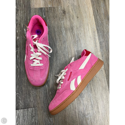 -Shoes Sneakers By Reebok In Pink, Size: 8.5