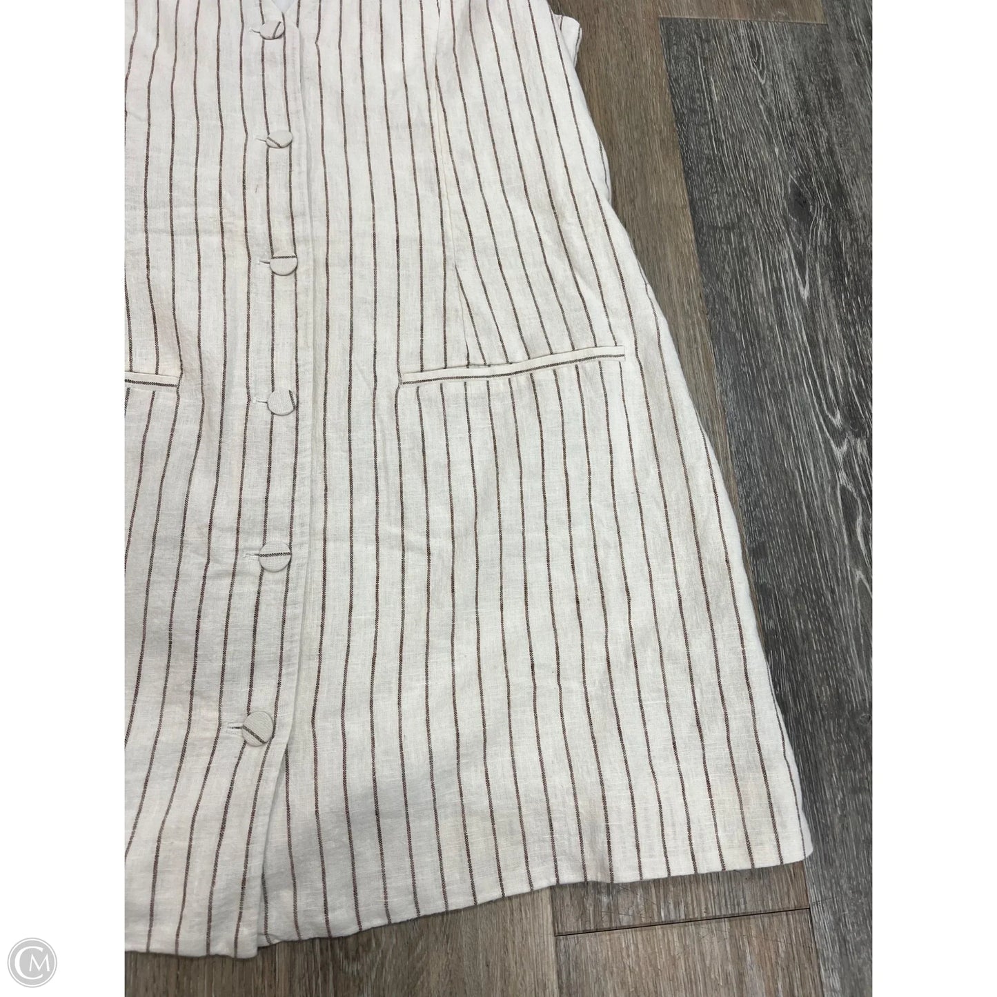 Dress Casual Short By Abercrombie And Fitch In Striped Pattern, Size: Xl