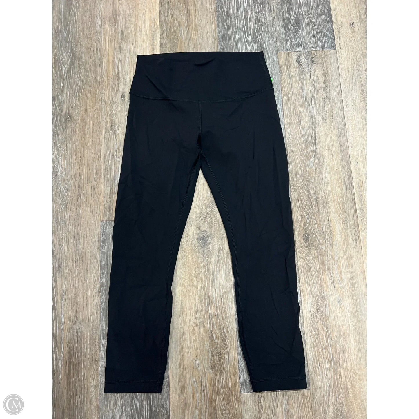 Athletic Leggings By Lululemon In Black, Size: 8P