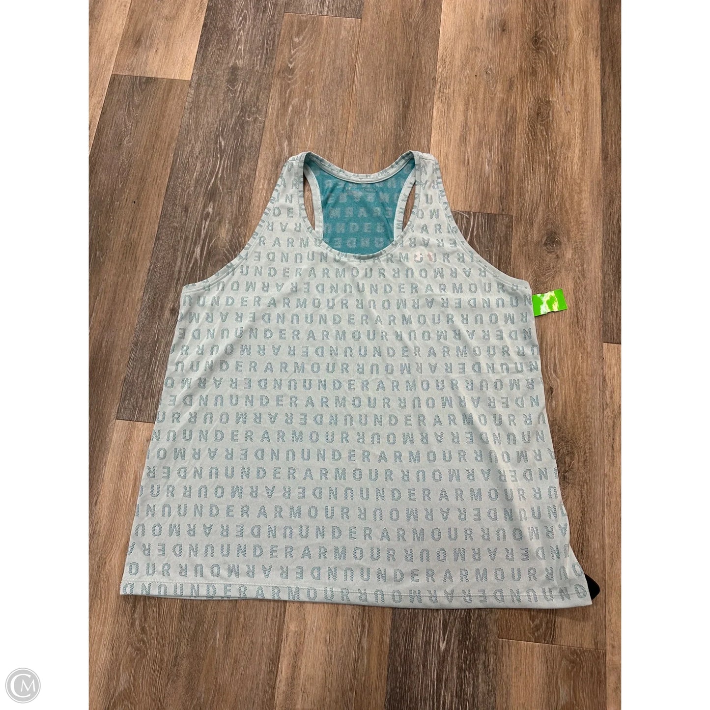 Athletic Tank Top By Under Armour In Blue, Size: 2x