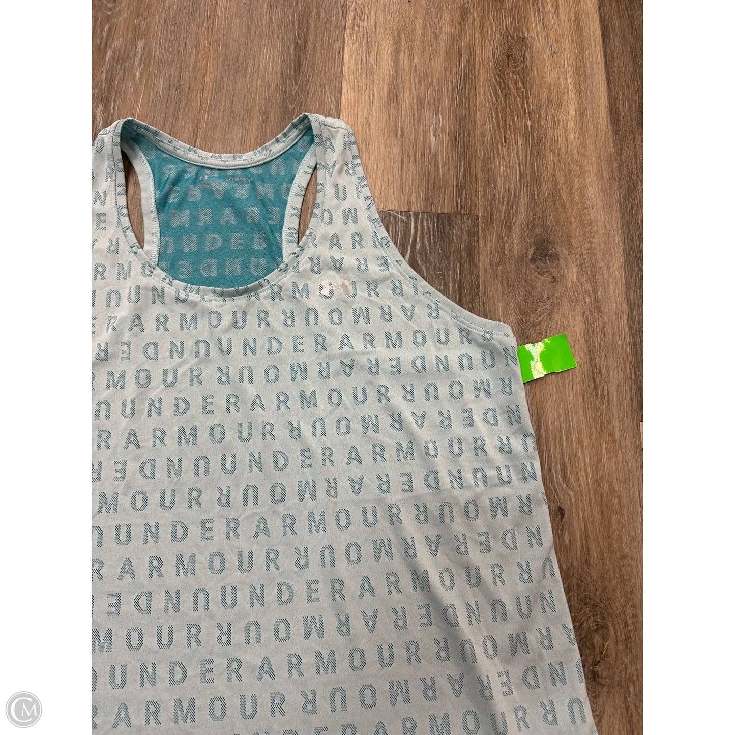Athletic Tank Top By Under Armour In Blue, Size: 2x