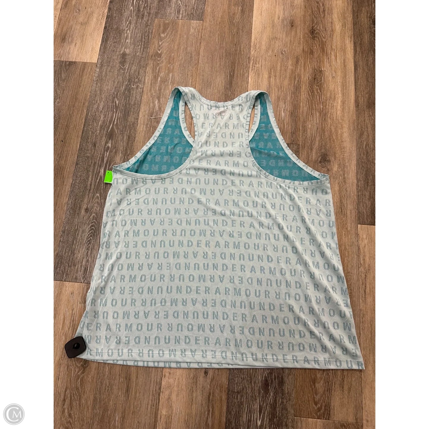 Athletic Tank Top By Under Armour In Blue, Size: 2x